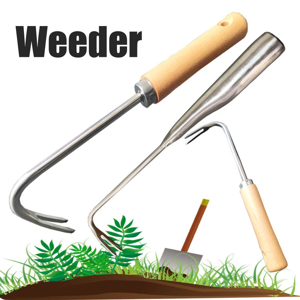 Hand Weed Puller V Shape Weeder Weeding Tools with Handle for Garden Weed Removal Tool Gardening Accessories - Image 6