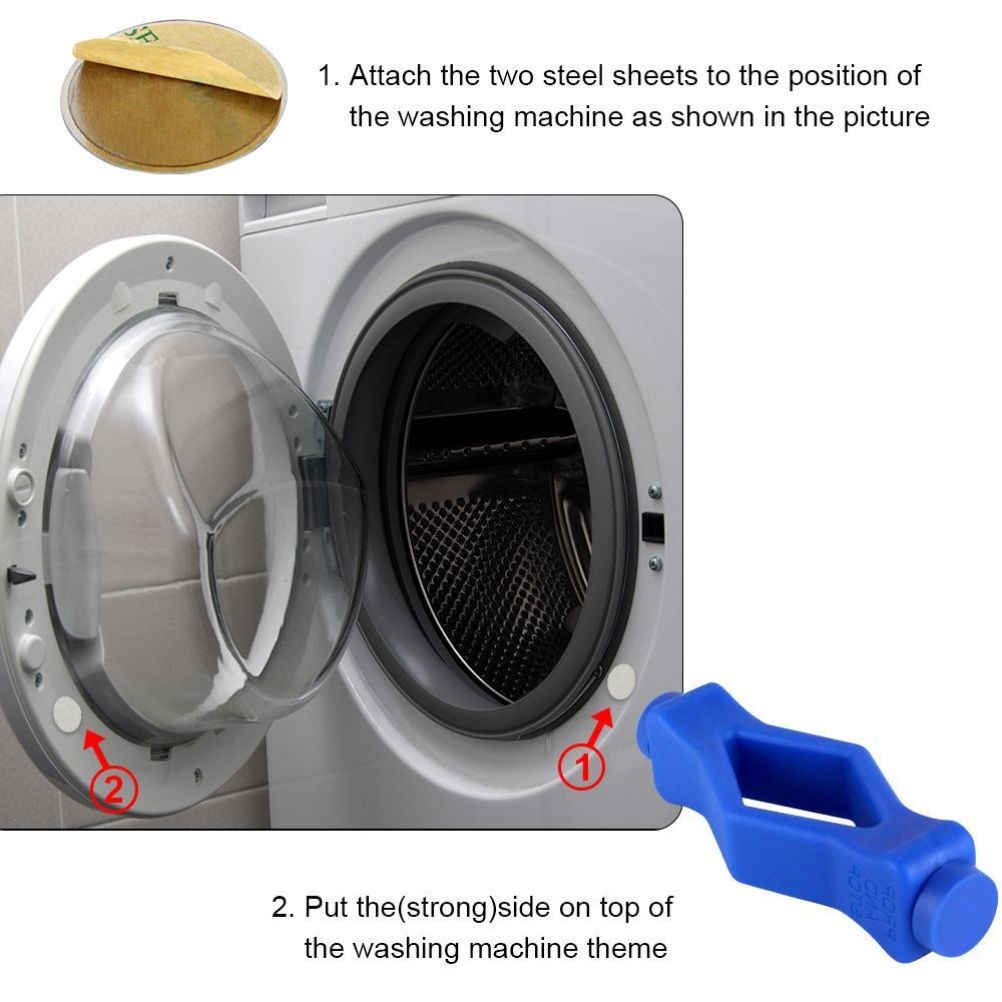 Front Load Washer Door Opener Magnetic Washing Machine Door Holder Keep Washer Open and Dry Washing Machine Door Stopper - Image 6