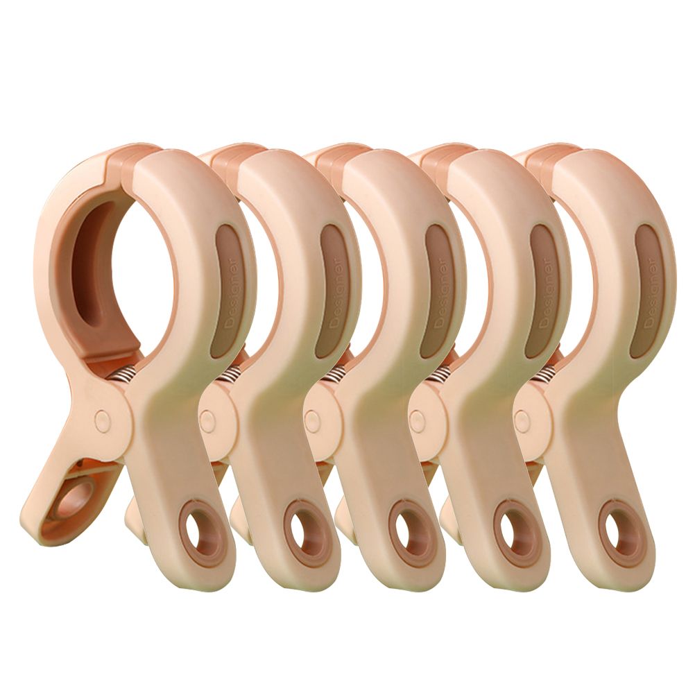 5 Pack Large Quilt Drying Clips for Bed Sheet Holder Beach Towel Clips for Beach Chair Windproof Strong Plastic Clothespins Pegs - Image 1