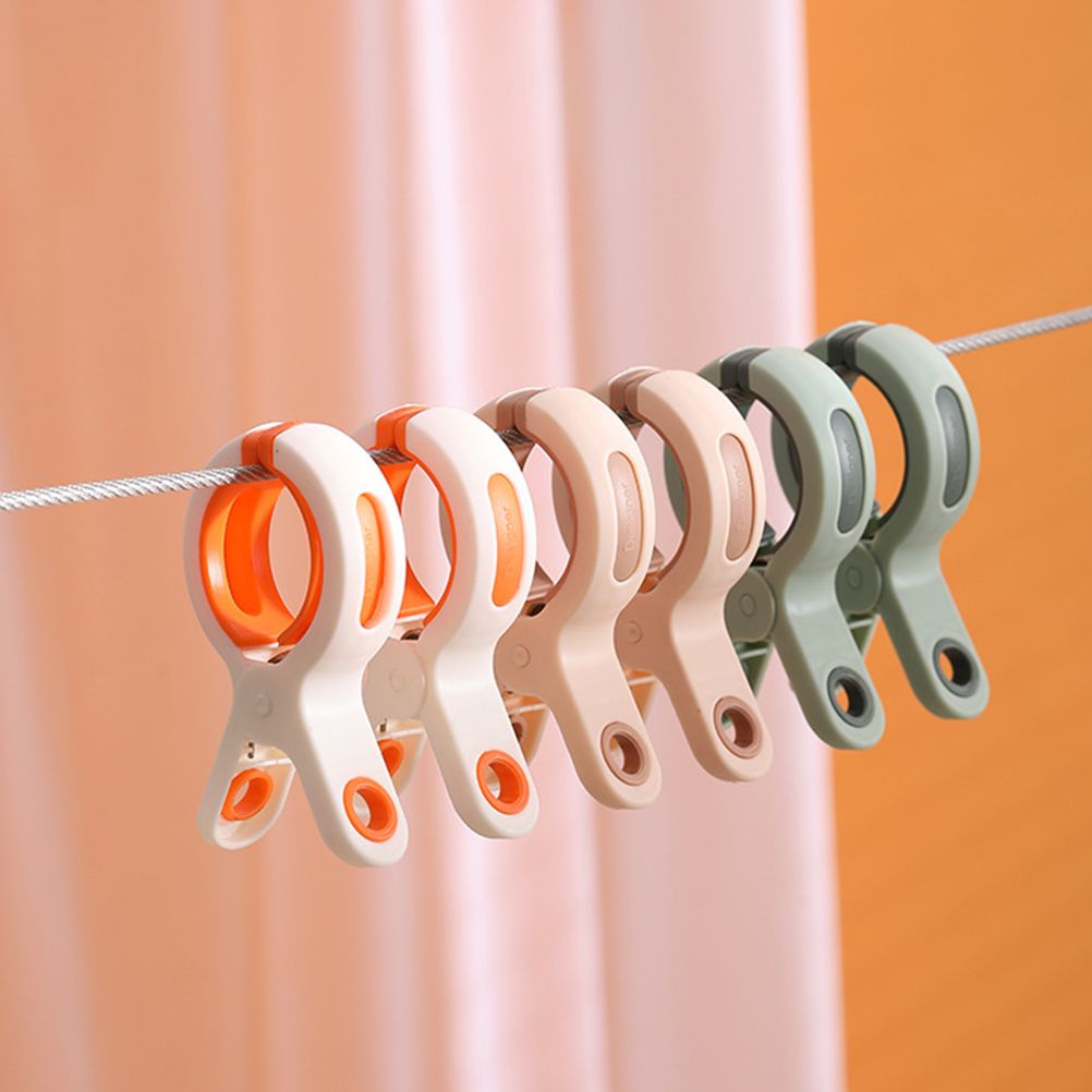 5 Pack Large Quilt Drying Clips for Bed Sheet Holder Beach Towel Clips for Beach Chair Windproof Strong Plastic Clothespins Pegs - Image 5