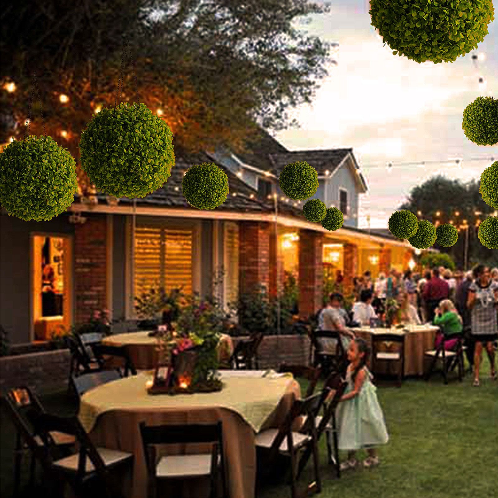 Outdoor Villa Garden Landscape Lights Simulate Potted Solar String Lights Luminous Grass Lights - Image 7