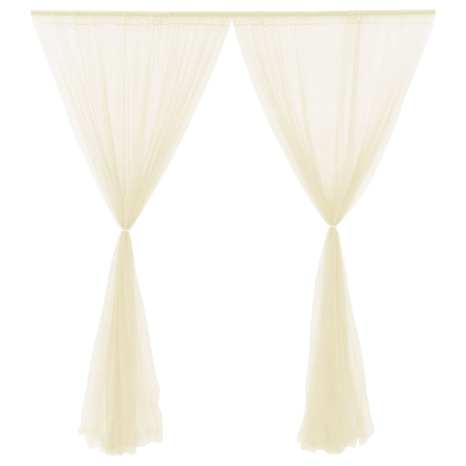 Wedding Party Window Screen Decoration Bedroom Outdoor Semi Transparent Mesh Curtains - Image 2