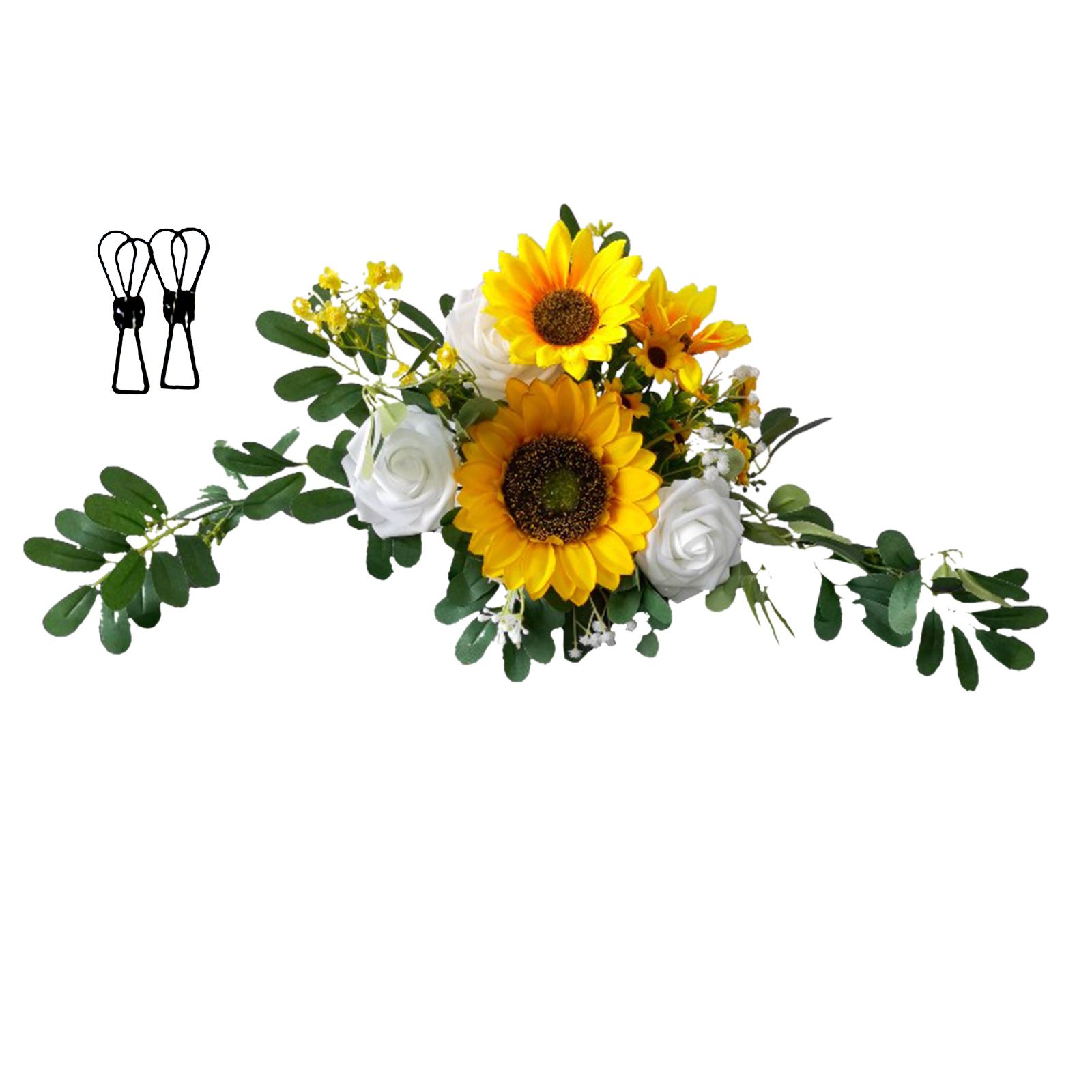 Wedding Party Welcome Sign Flower Decoration - Image 1