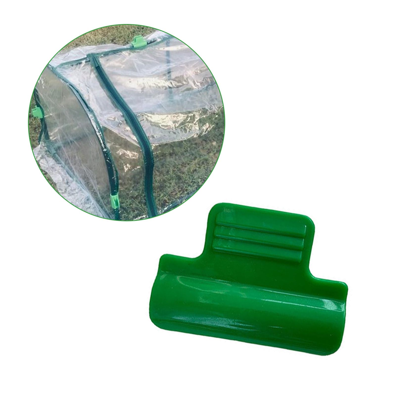 Greenhouse Clamps for Plants Supporting Garden Piles Plastic Net Ring Clip Frame Shadow Mesh Bar Clip - Image 2