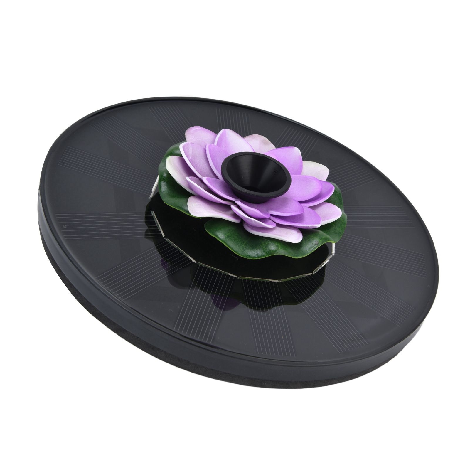 Lotus Solar Fountain Water Pump Floating Mini Solar Powered Water Fountain for Birdbaths Garden Pond Pool Outdoor3 - Image 6
