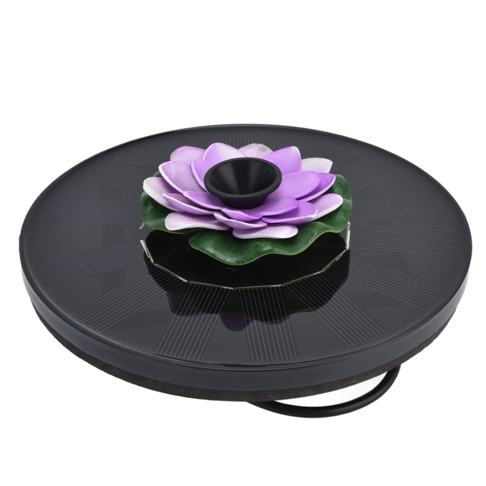 Lotus Solar Fountain Water Pump Floating Mini Solar Powered Water Fountain for Birdbaths Garden Pond Pool Outdoor3 - Image 8