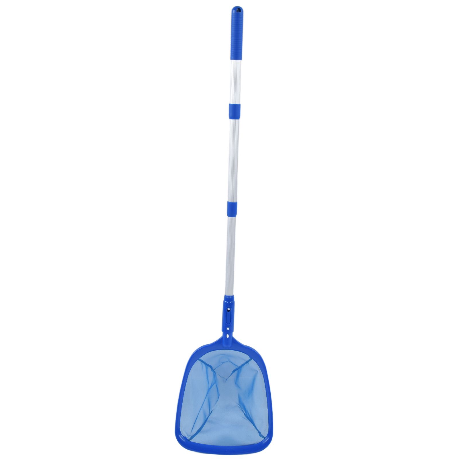 Pool Skimmer with Retractable Rod for Cleaning Surface of Swimming Pools Hot Tubs Spas Fountains - Image 1
