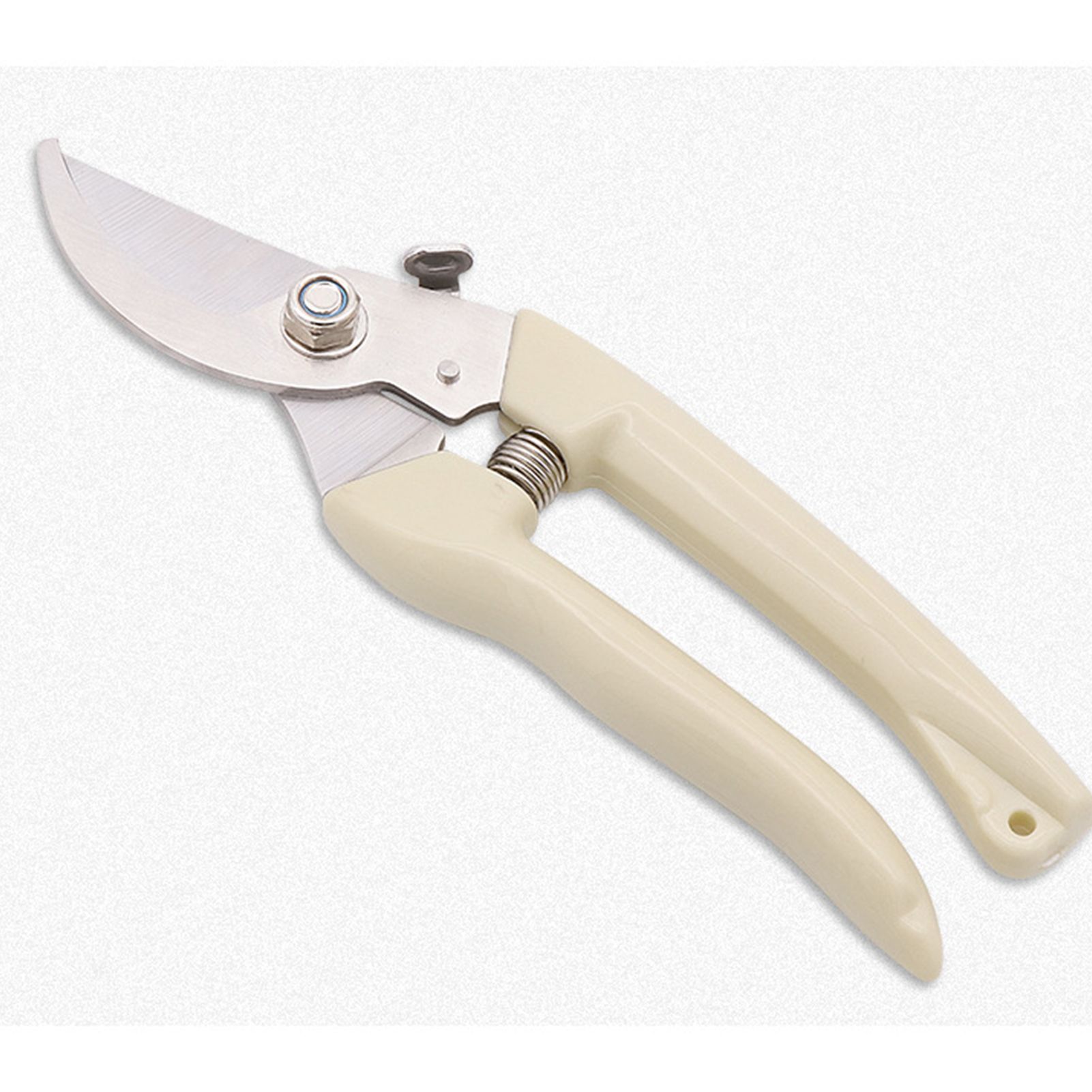 Garden Shears Stainless Steel High Hardness Elastic Spring Effort Saving Safe Lock High Sharpness Garden ScissorsBeak - Image 4
