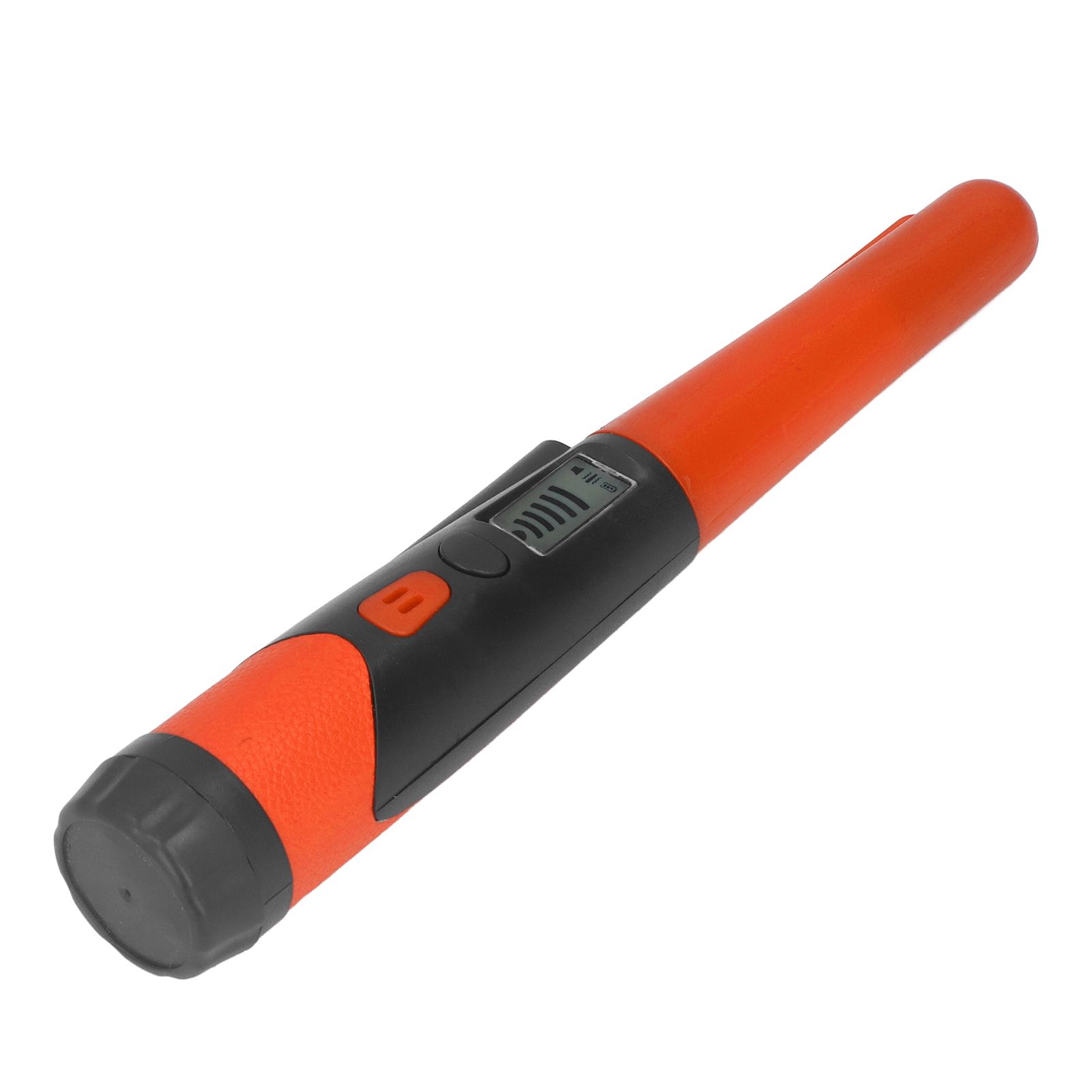 Metal Detector Professional High Sensitivity Portable Handheld Metal Detector with LCD Display Flashlight Function Orange - Image 5