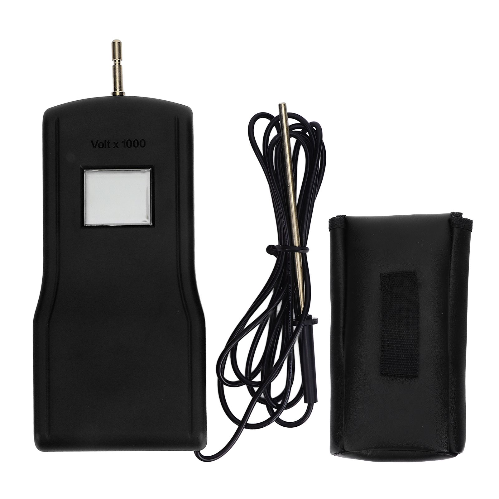 15KV LCD Electric Fence Voltage Tester Portable Electric Fence Digital Voltmeter for Farm Garden MLD‑004B Black Black - Image 1