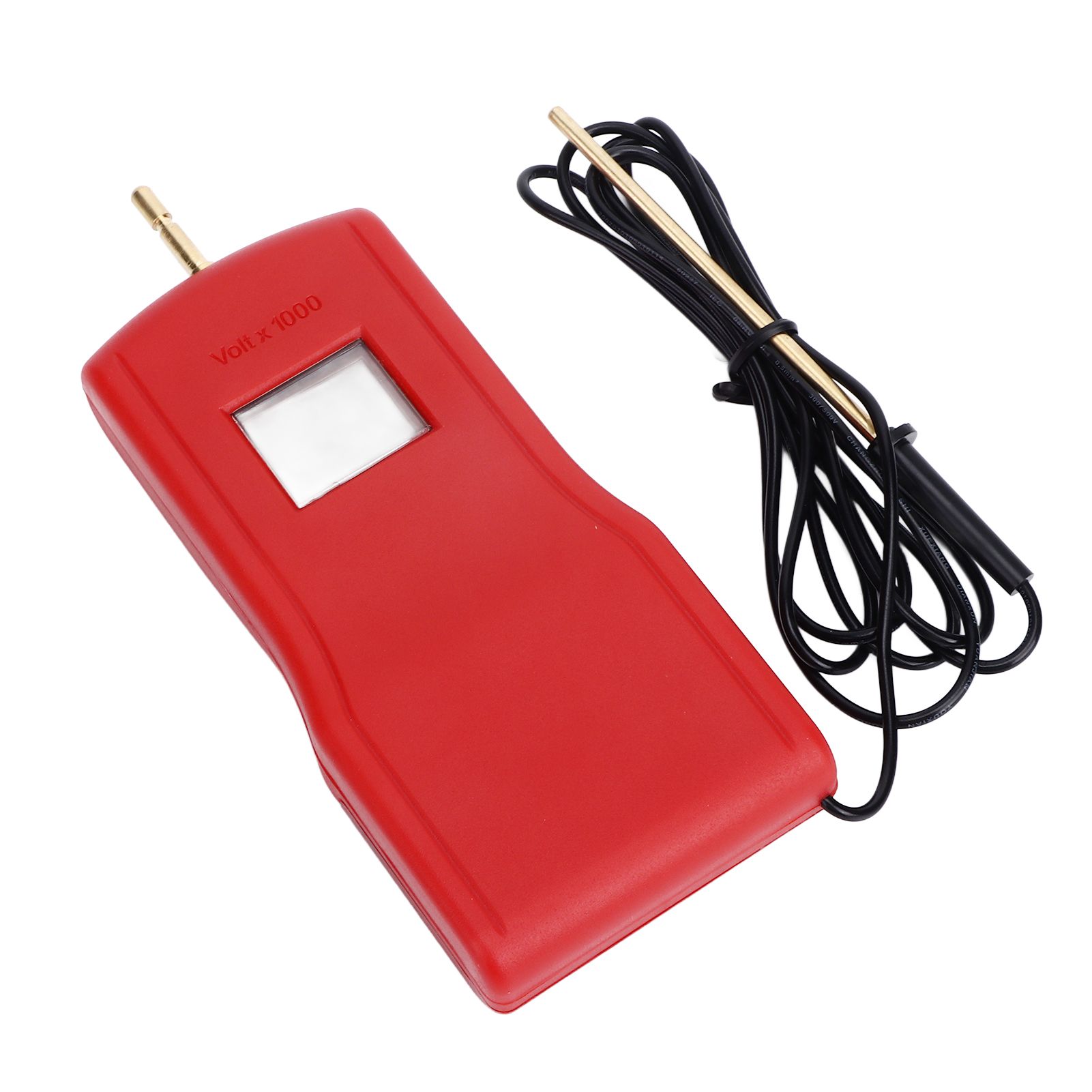 15KV LCD Electric Fence Voltage Tester Portable Electric Fence Digital Voltmeter for Farm Garden MLD‑004BR Red Red - Image 8