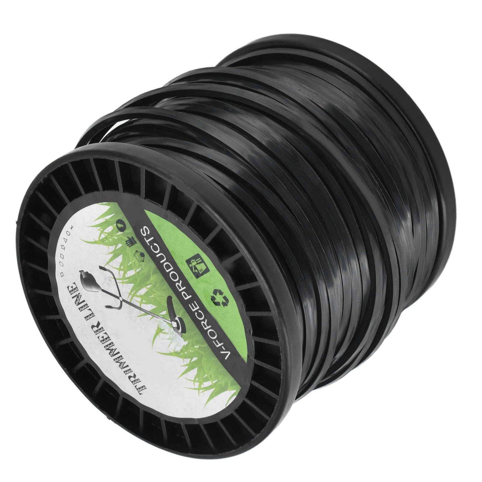 Round String Trimmer Line for Husqvarna 3.3mm Black High Cutting Efficiency Trimmer Line for Most Lawn Mowers Farm 50m - Image 6