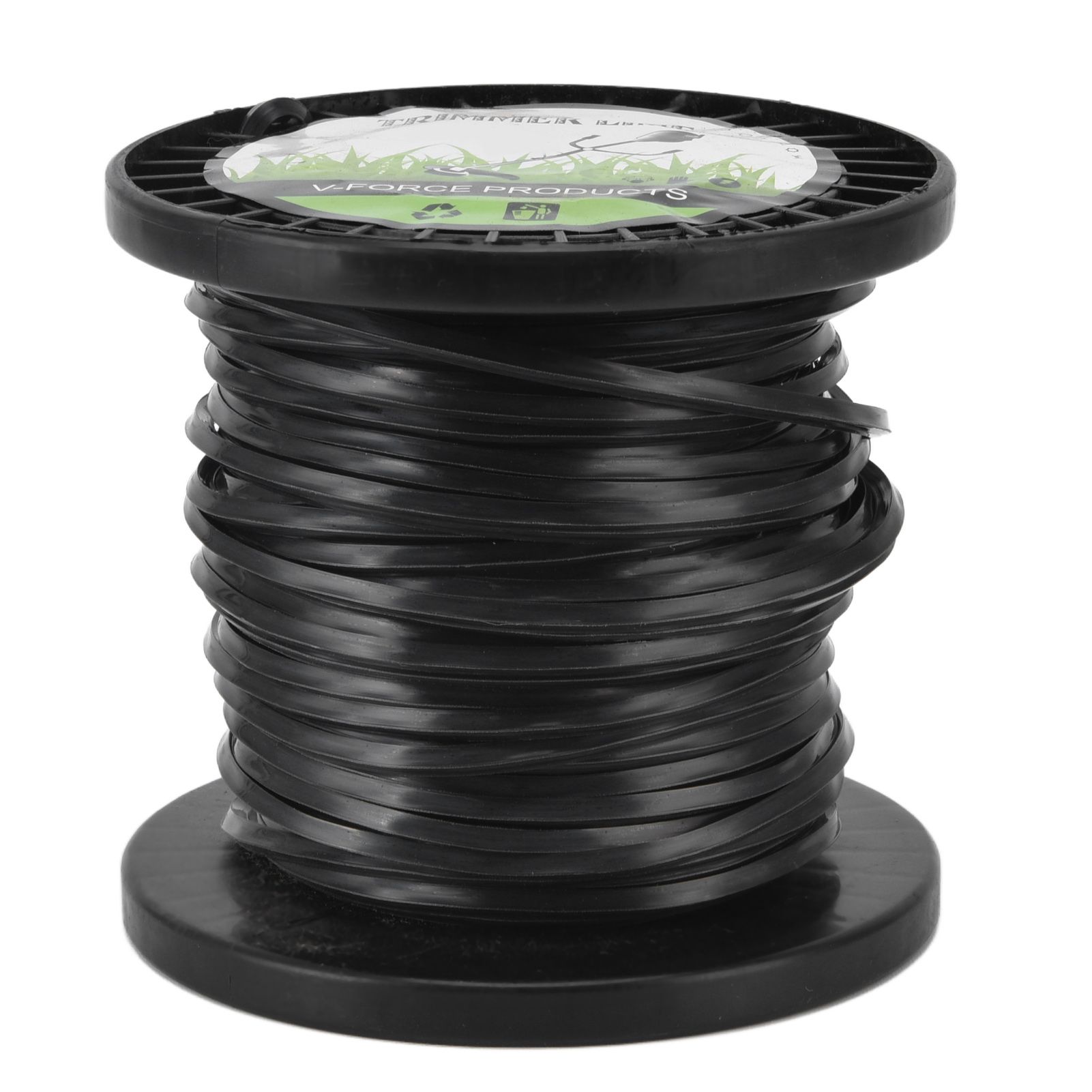 3.3mm String Trimmer Line High Cutting Efficiency Low Noise Quadrate Black Trimmer Line for Most Lawn Mowers Farm 30m - Image 1