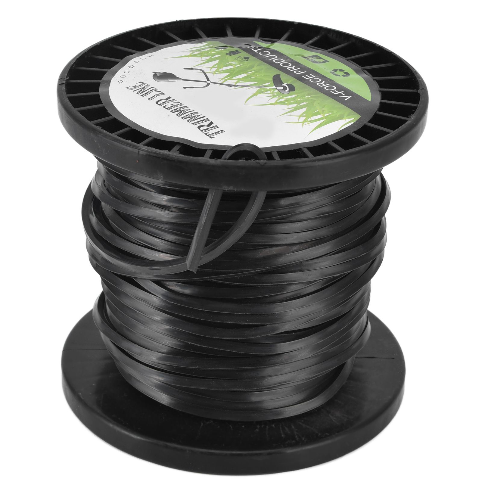 3.3mm String Trimmer Line High Cutting Efficiency Low Noise Quadrate Black Trimmer Line for Most Lawn Mowers Farm 30m - Image 2