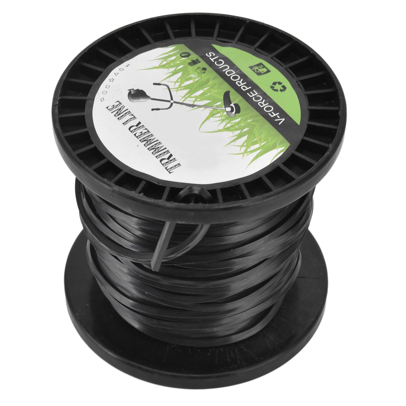3.3mm String Trimmer Line High Cutting Efficiency Low Noise Quadrate Black Trimmer Line for Most Lawn Mowers Farm 30m - Image 3