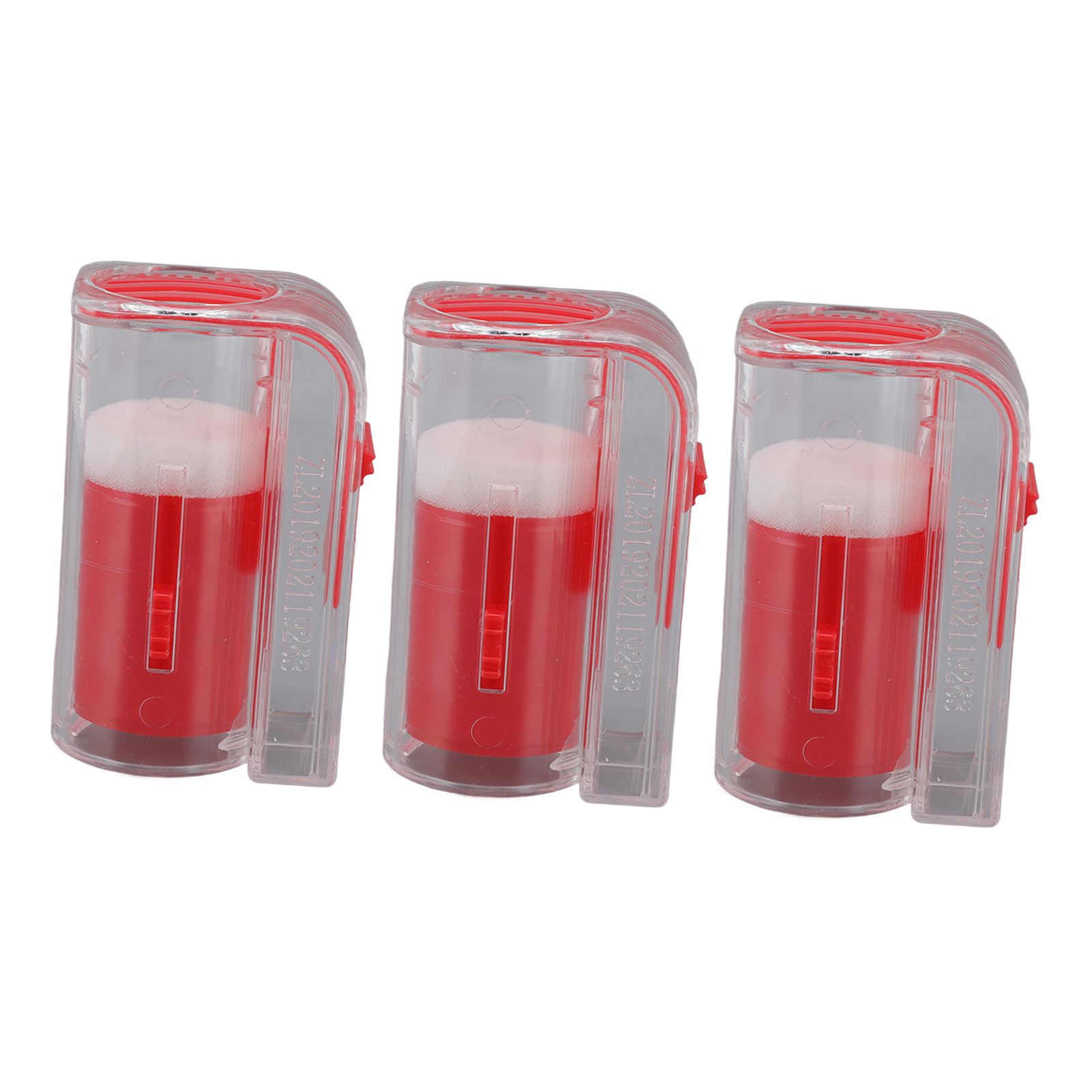 3Pcs Queen Bee Marking Cage Catcher Plastic One Handed Bee Queen Marker Bottle Beekeeping Tools for Beekeepers Red - Image 2