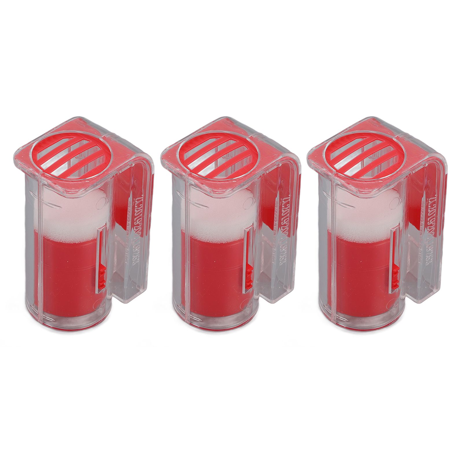 3Pcs Queen Bee Marking Cage Catcher Plastic One Handed Bee Queen Marker Bottle Beekeeping Tools for Beekeepers Red - Image 4