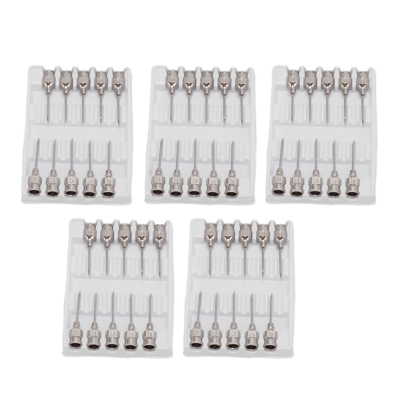 Poultry Injection Needles Stainless Steel Bovine Pig Injection Needle Cow Pig Injection Needle Accessories 9x15mm / 0.4x0.6in - Image 2