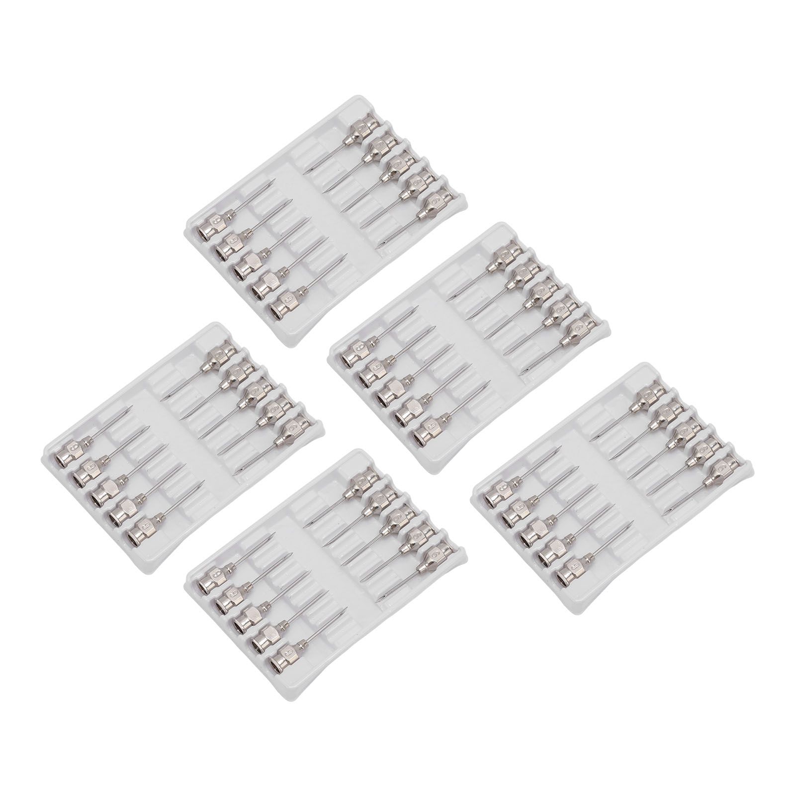Poultry Injection Needles Stainless Steel Bovine Pig Injection Needle Cow Pig Injection Needle Accessories 9x15mm / 0.4x0.6in - Image 4