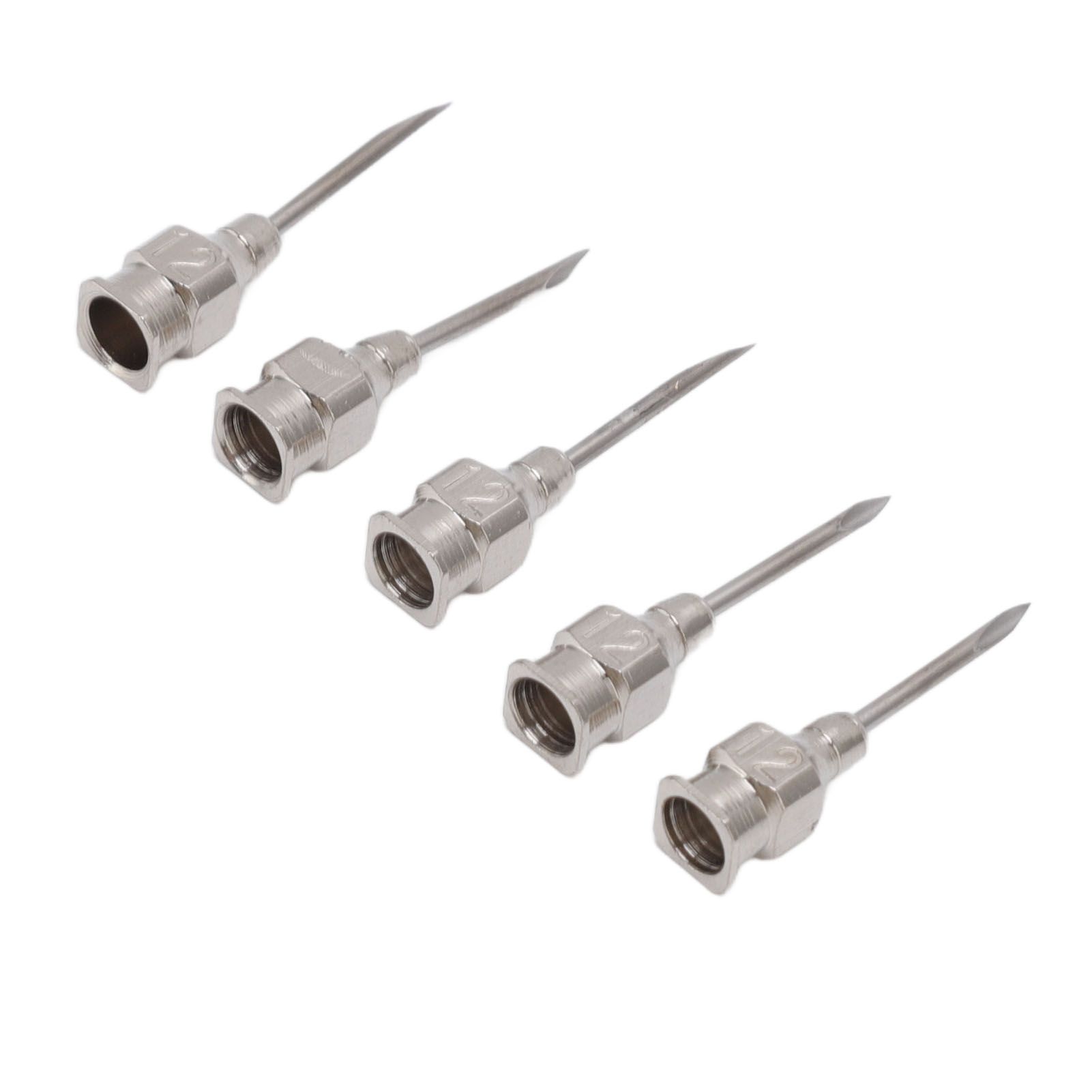 Poultry Injection Needles Stainless Steel Bovine Pig Injection Needle Cow Pig Injection Needle Accessories 12x15mm / 0.5x0.6in - Image 8