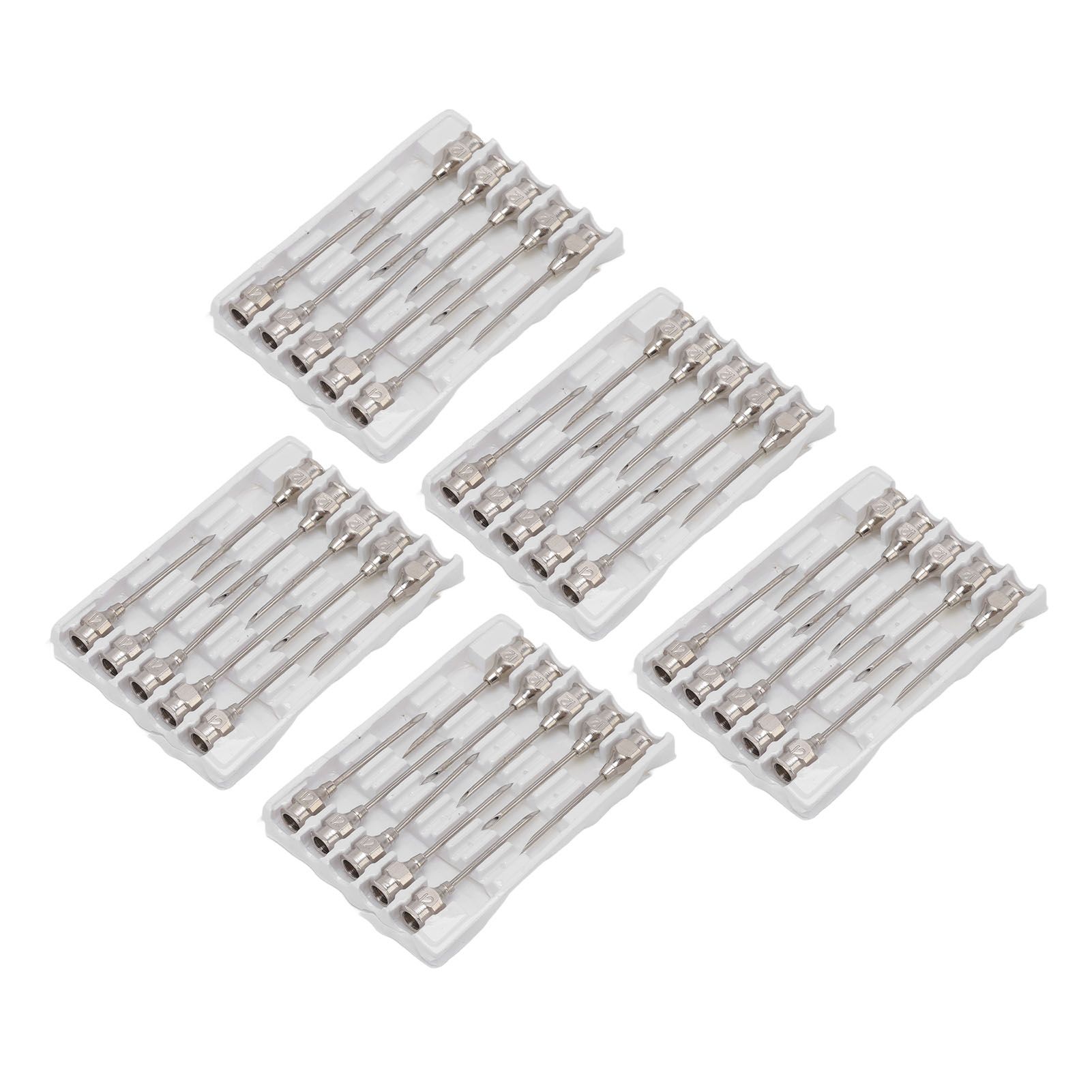 Poultry Injection Needles Stainless Steel Bovine Pig Injection Needle Cow Pig Injection Needle Accessories 12x25mm / 0.5x1.0in - Image 4