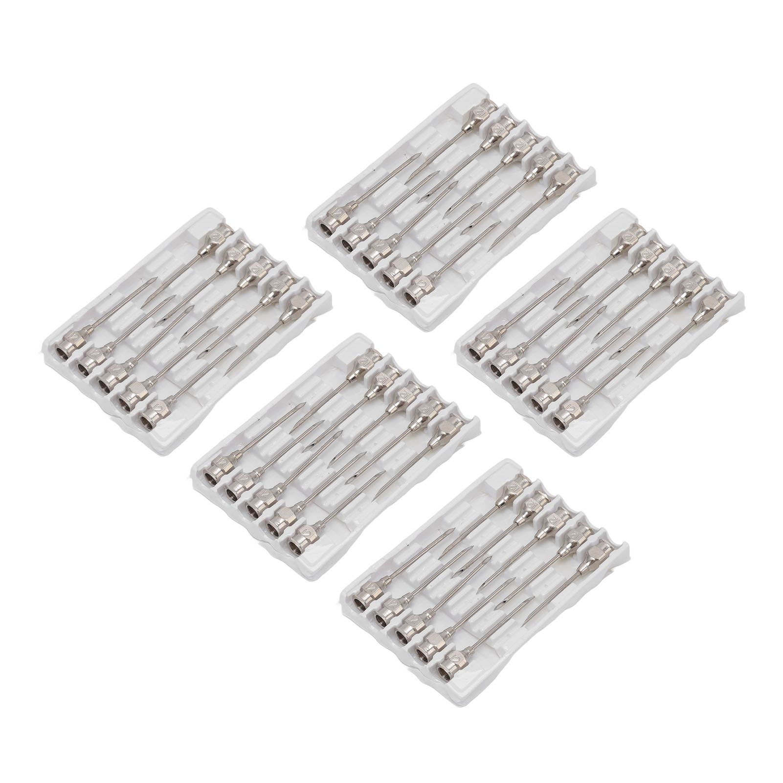 Poultry Injection Needles Stainless Steel Bovine Pig Injection Needle Cow Pig Injection Needle Accessories 12x25mm / 0.5x1.0in - Image 5