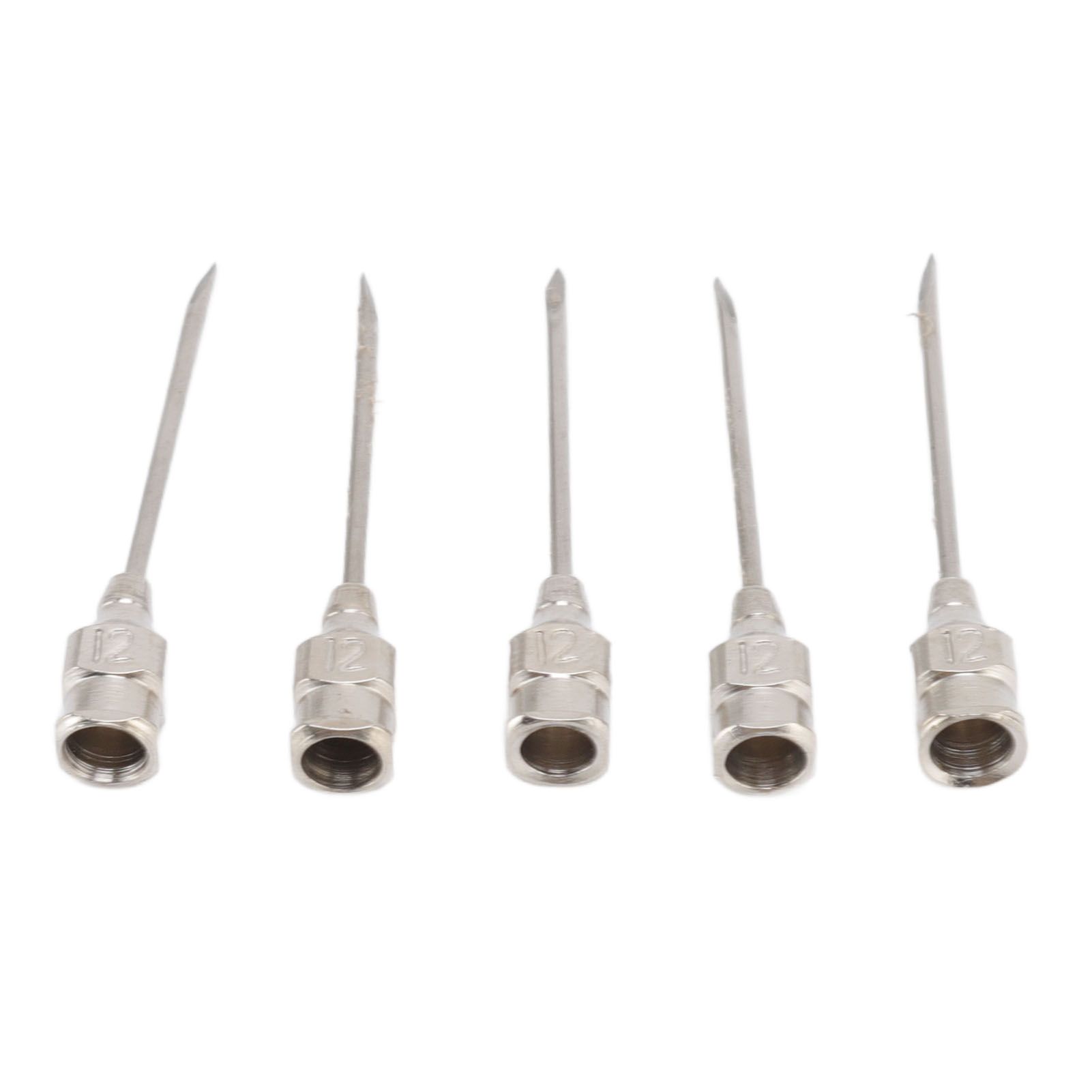 Poultry Injection Needles Stainless Steel Bovine Pig Injection Needle Cow Pig Injection Needle Accessories 12x25mm / 0.5x1.0in - Image 6