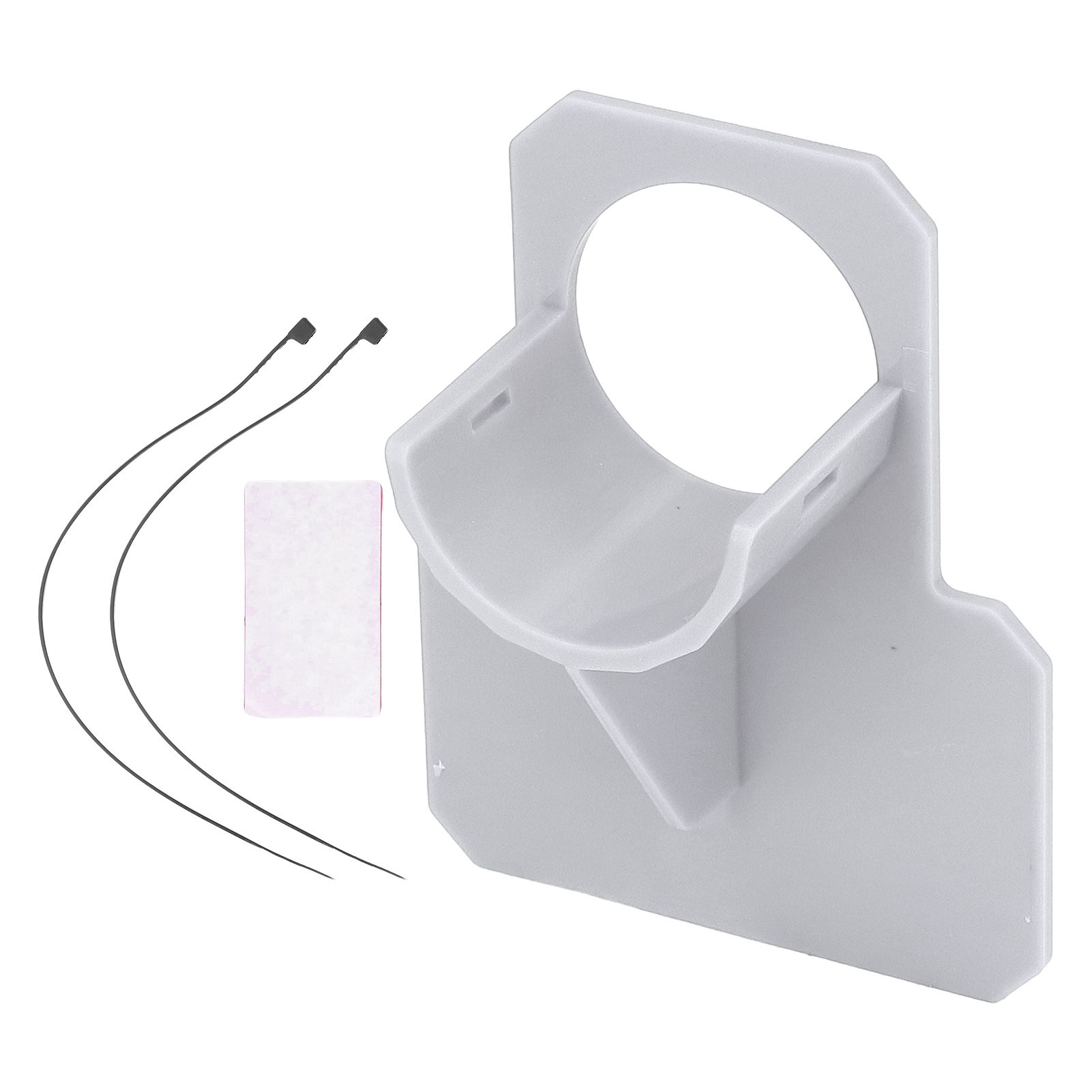 Swimming Pool Pipe Holders Above Ground Pool Hose Support Brackets with Cable Tie and Tape for Hot Tub Gray - Image 1