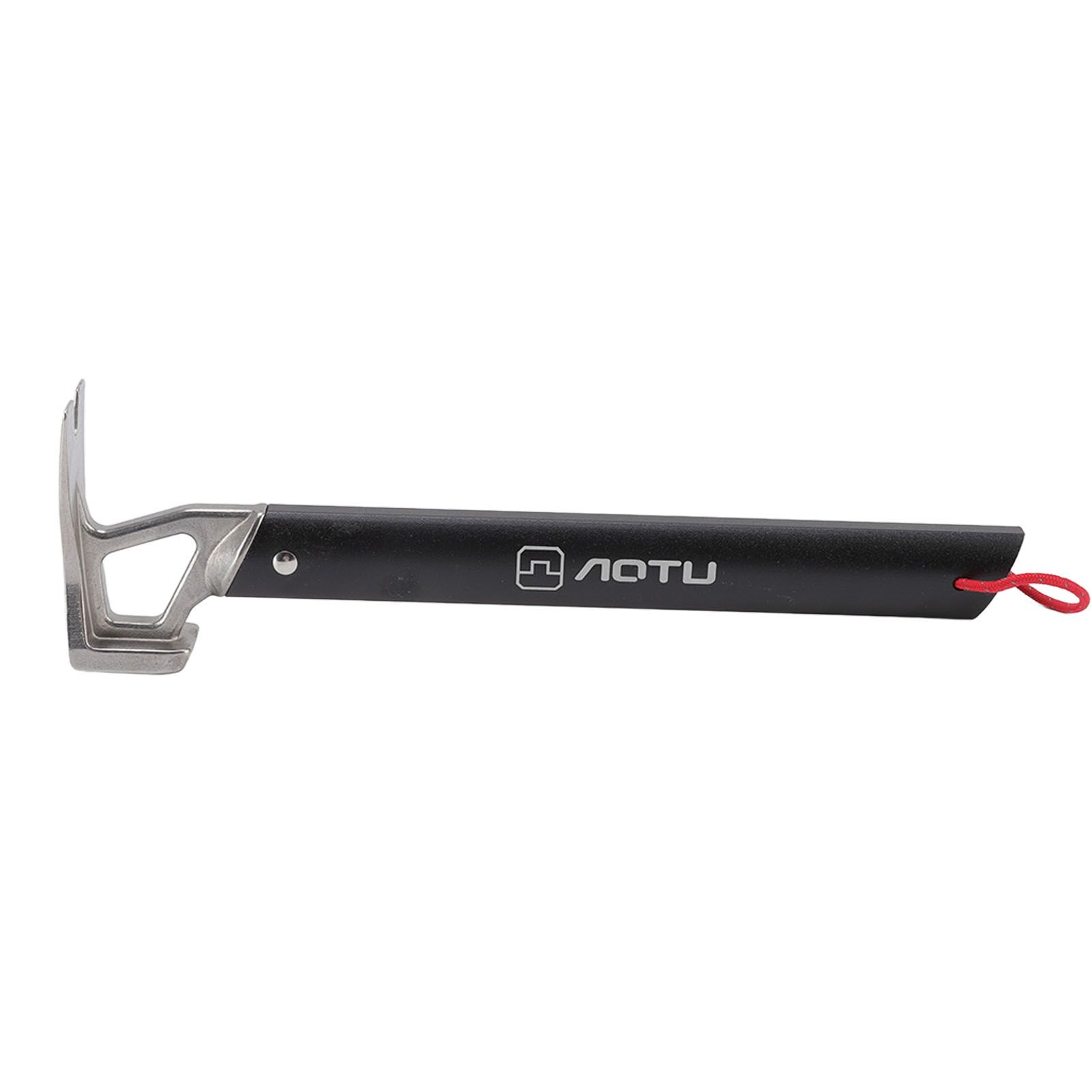 Camping Hammer Stainless Steel Ox Horn Head Aluminum Handle Large Resistance Tent Stake Hammer for Camping Outdoor Black - Image 2
