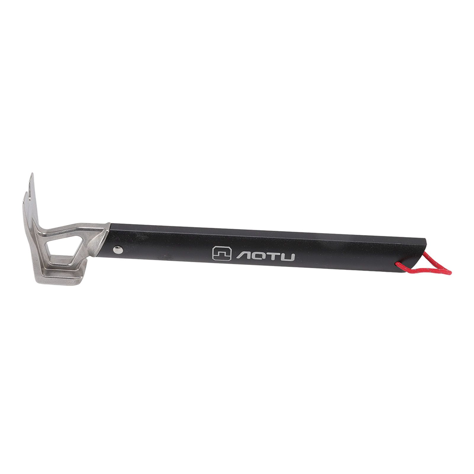 Camping Hammer Stainless Steel Ox Horn Head Aluminum Handle Large Resistance Tent Stake Hammer for Camping Outdoor Black - Image 3