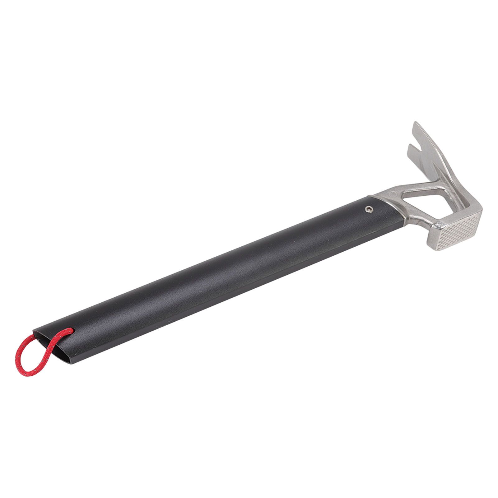Camping Hammer Stainless Steel Ox Horn Head Aluminum Handle Large Resistance Tent Stake Hammer for Camping Outdoor Black - Image 6