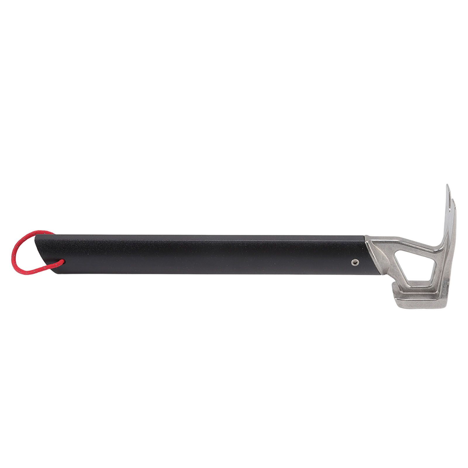 Camping Hammer Stainless Steel Ox Horn Head Aluminum Handle Large Resistance Tent Stake Hammer for Camping Outdoor Black - Image 8