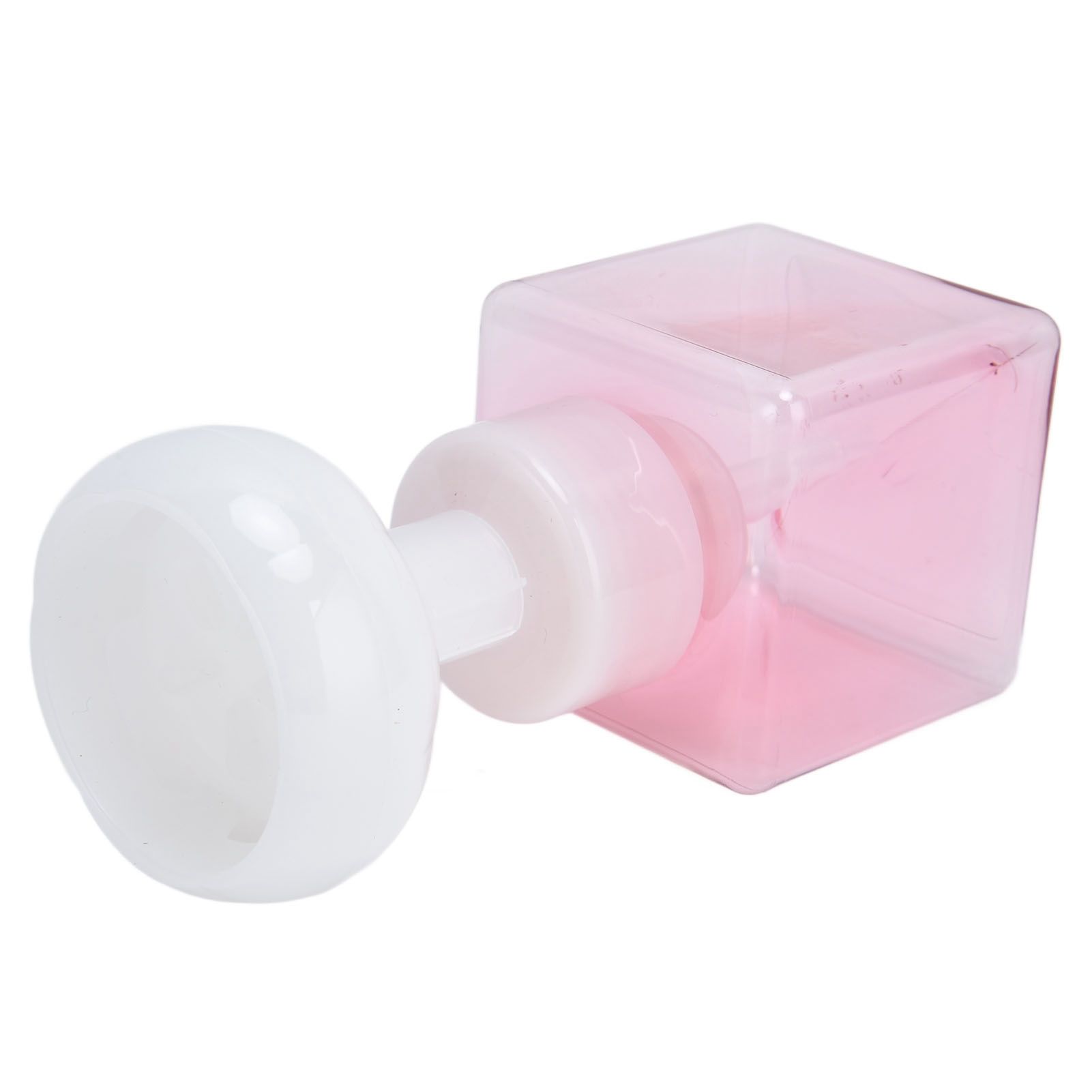 250ml Foaming Bottle PETG Plastic Flower Foam Dispenser Square Bottles for Cosmetic PackagingTransparent Powder - Image 2
