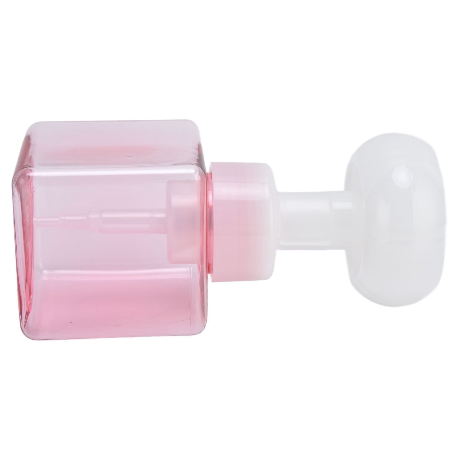 250ml Foaming Bottle PETG Plastic Flower Foam Dispenser Square Bottles for Cosmetic PackagingTransparent Powder - Image 4