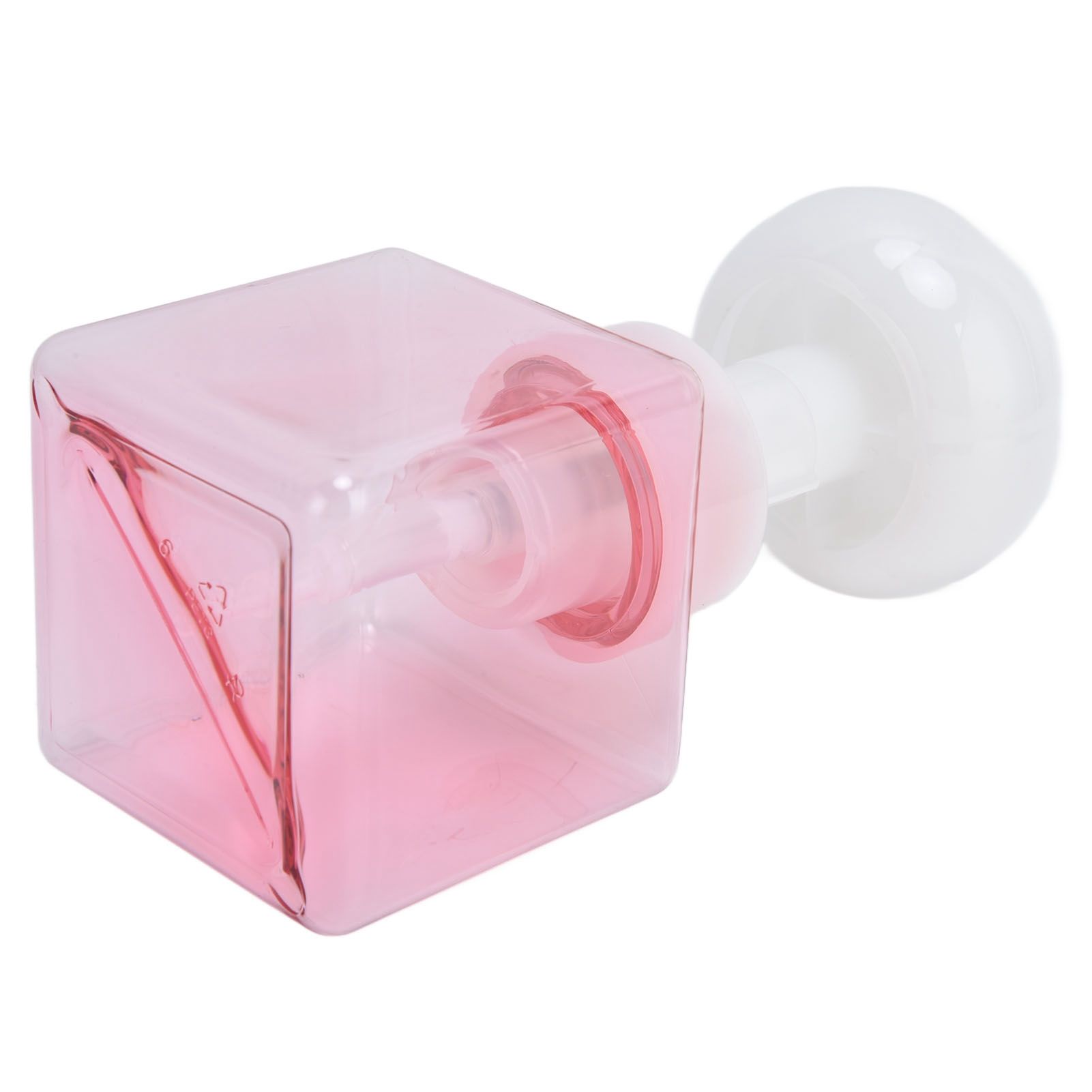 250ml Foaming Bottle PETG Plastic Flower Foam Dispenser Square Bottles for Cosmetic PackagingTransparent Powder - Image 5