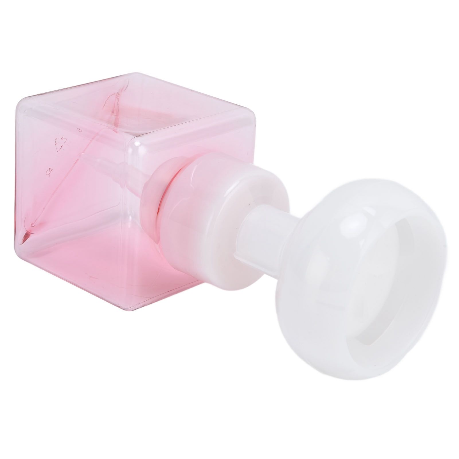 250ml Foaming Bottle PETG Plastic Flower Foam Dispenser Square Bottles for Cosmetic PackagingTransparent Powder - Image 6