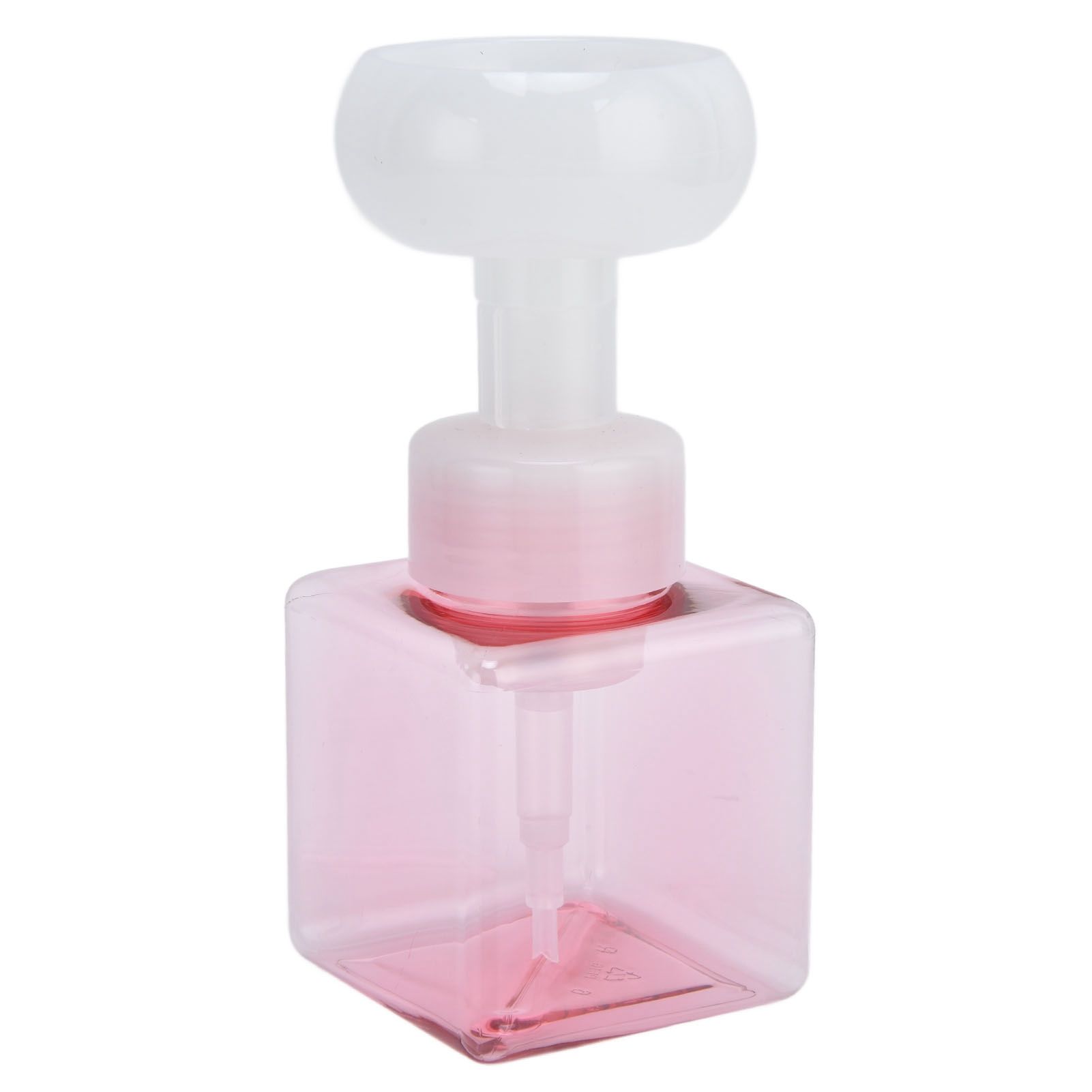 250ml Foaming Bottle PETG Plastic Flower Foam Dispenser Square Bottles for Cosmetic PackagingTransparent Powder - Image 8