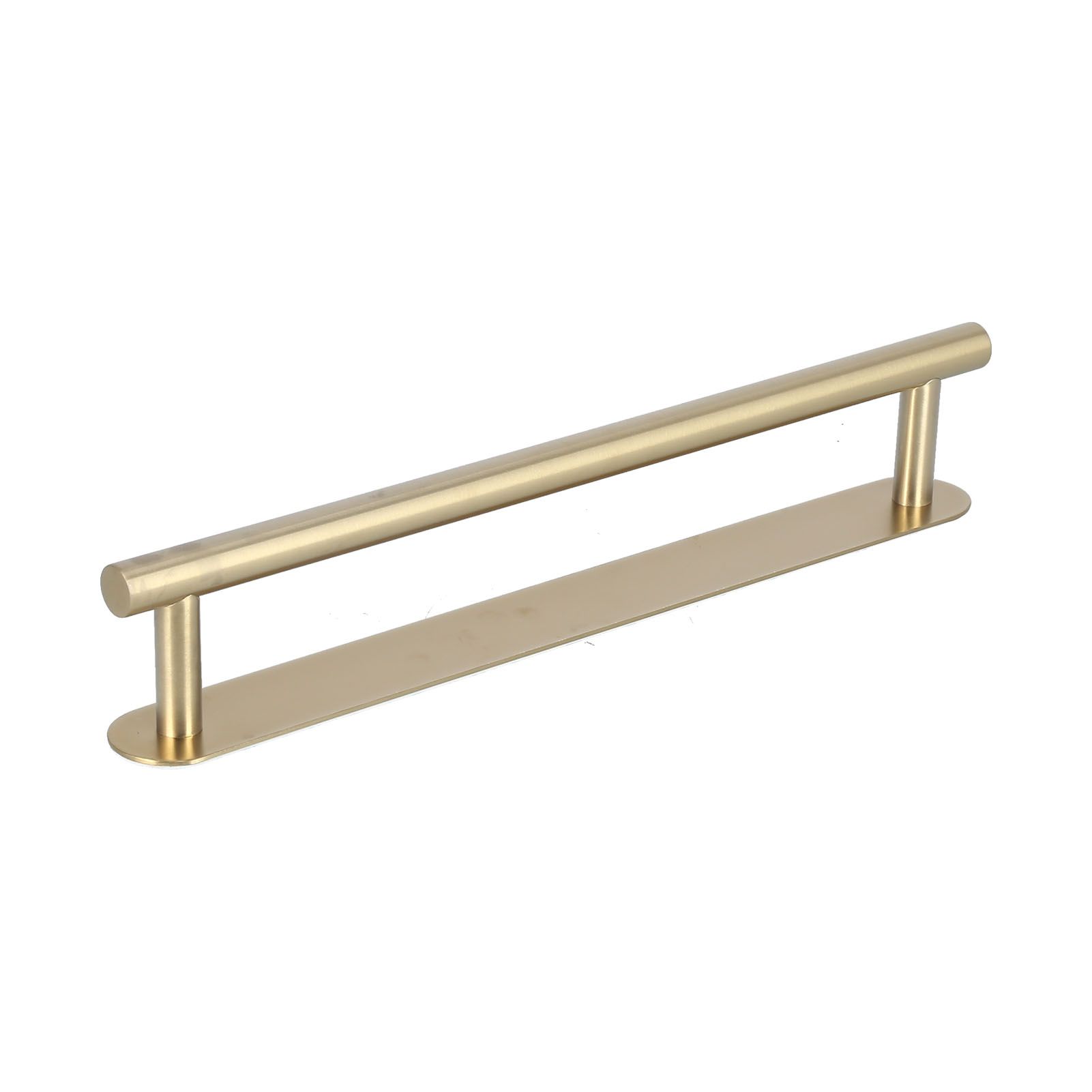 Single Rod Towel Bar 304 Stainless Steel Wall Mount Adhesive Kitchen Dish Cloth Hanger Brushed Towel Rack for Home40cm - Image 3