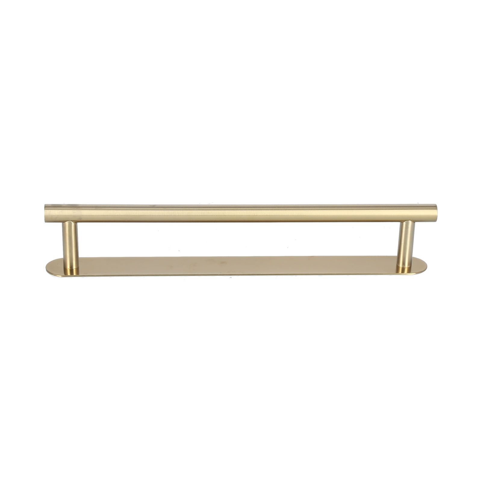 Single Rod Towel Bar 304 Stainless Steel Wall Mount Adhesive Kitchen Dish Cloth Hanger Brushed Towel Rack for Home40cm - Image 4