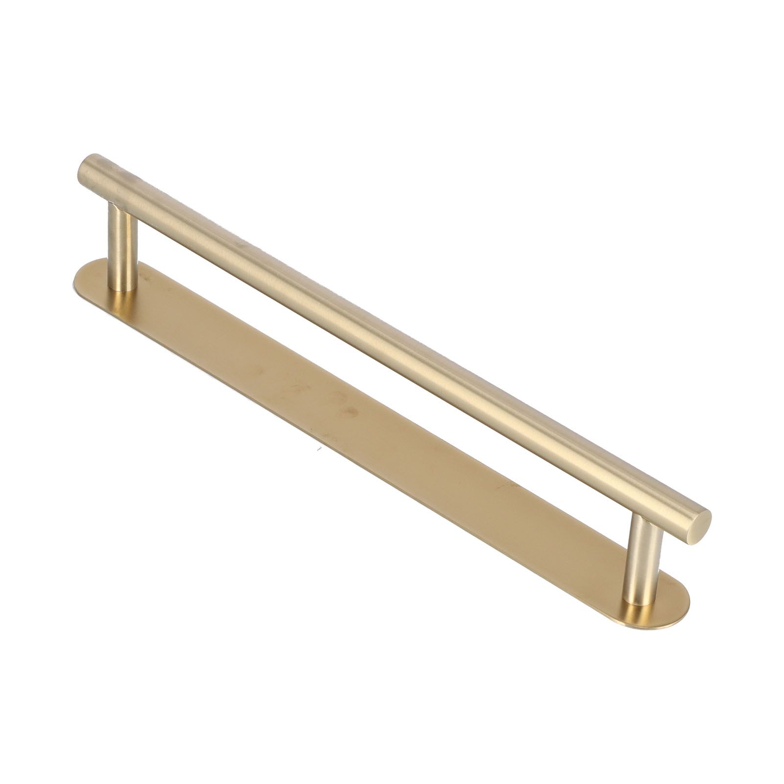 Single Rod Towel Bar 304 Stainless Steel Wall Mount Adhesive Kitchen Dish Cloth Hanger Brushed Towel Rack for Home40cm - Image 5