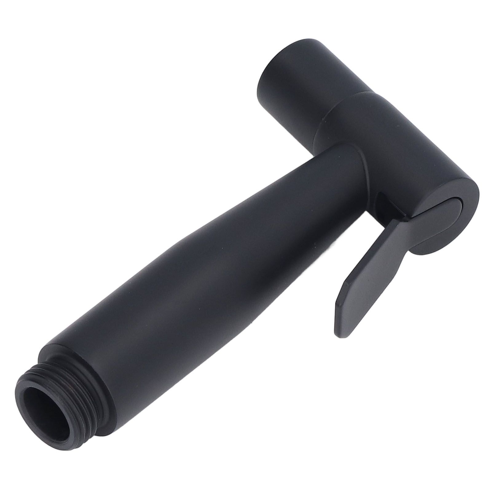 Bidet Sprayer Stainless Steel G1/2 Adjustable Water Pressure Portable Space Saving Easy Installation Handheld Bidet SprayerMatte Black - Image 5