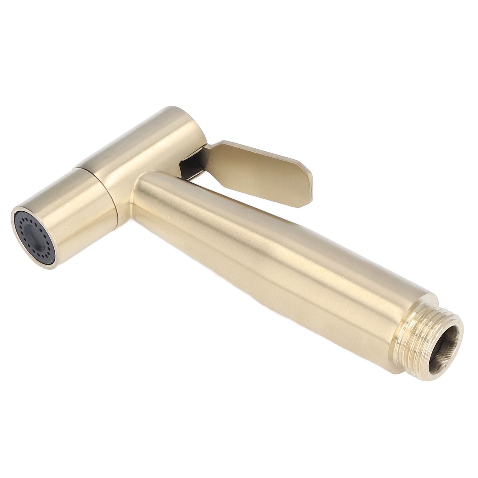 Bidet Sprayer Stainless Steel G1/2 Adjustable Water Pressure Portable Space Saving Easy Installation Handheld Bidet SprayerGold - Image 5