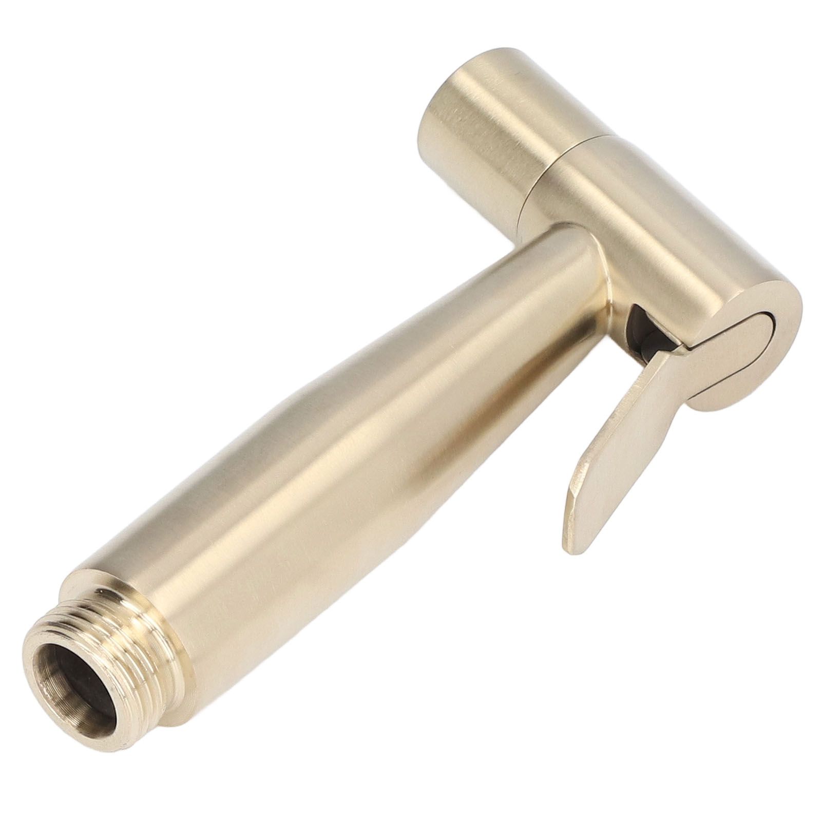 Bidet Sprayer Stainless Steel G1/2 Adjustable Water Pressure Portable Space Saving Easy Installation Handheld Bidet SprayerGold - Image 6