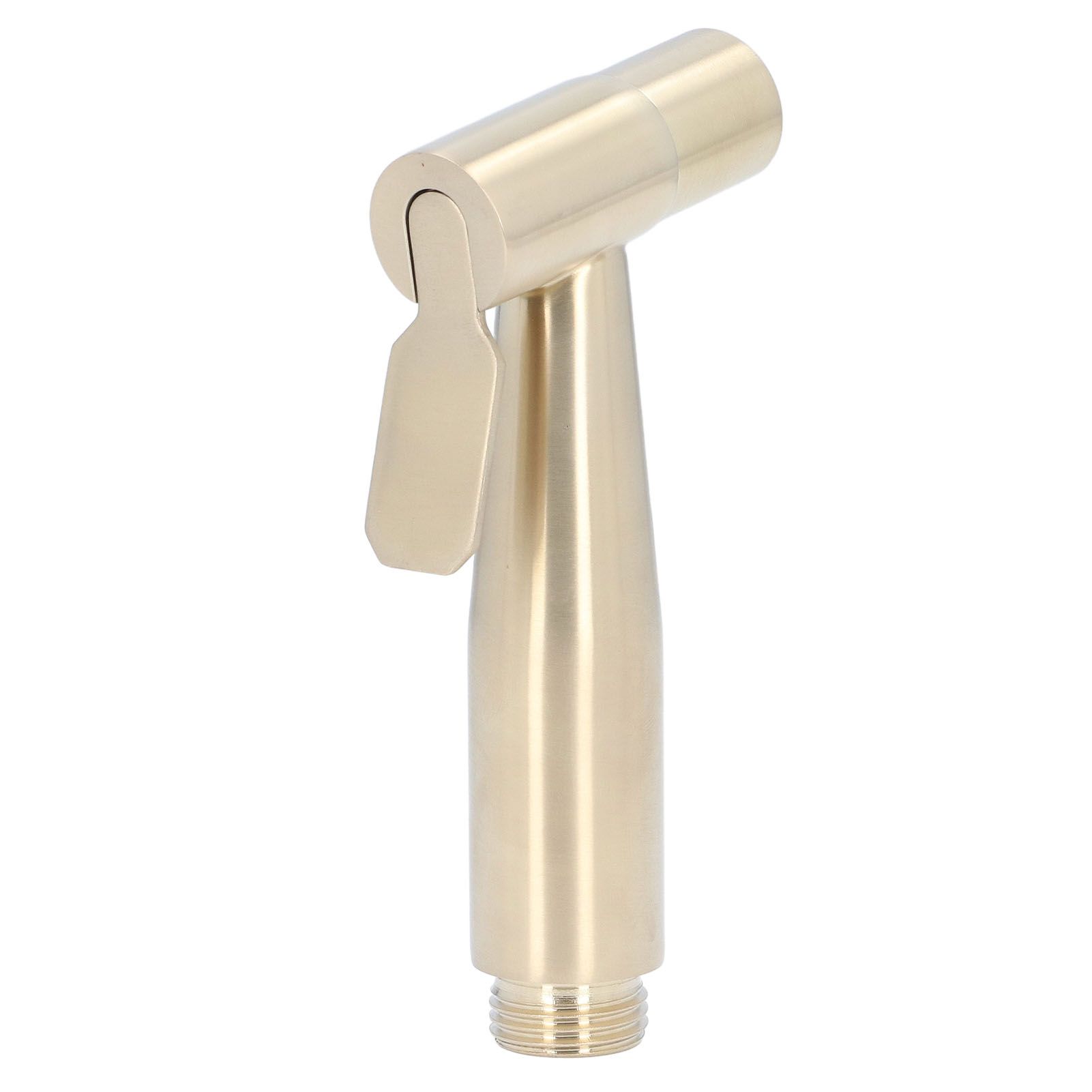 Bidet Sprayer Stainless Steel G1/2 Adjustable Water Pressure Portable Space Saving Easy Installation Handheld Bidet SprayerGold - Image 8