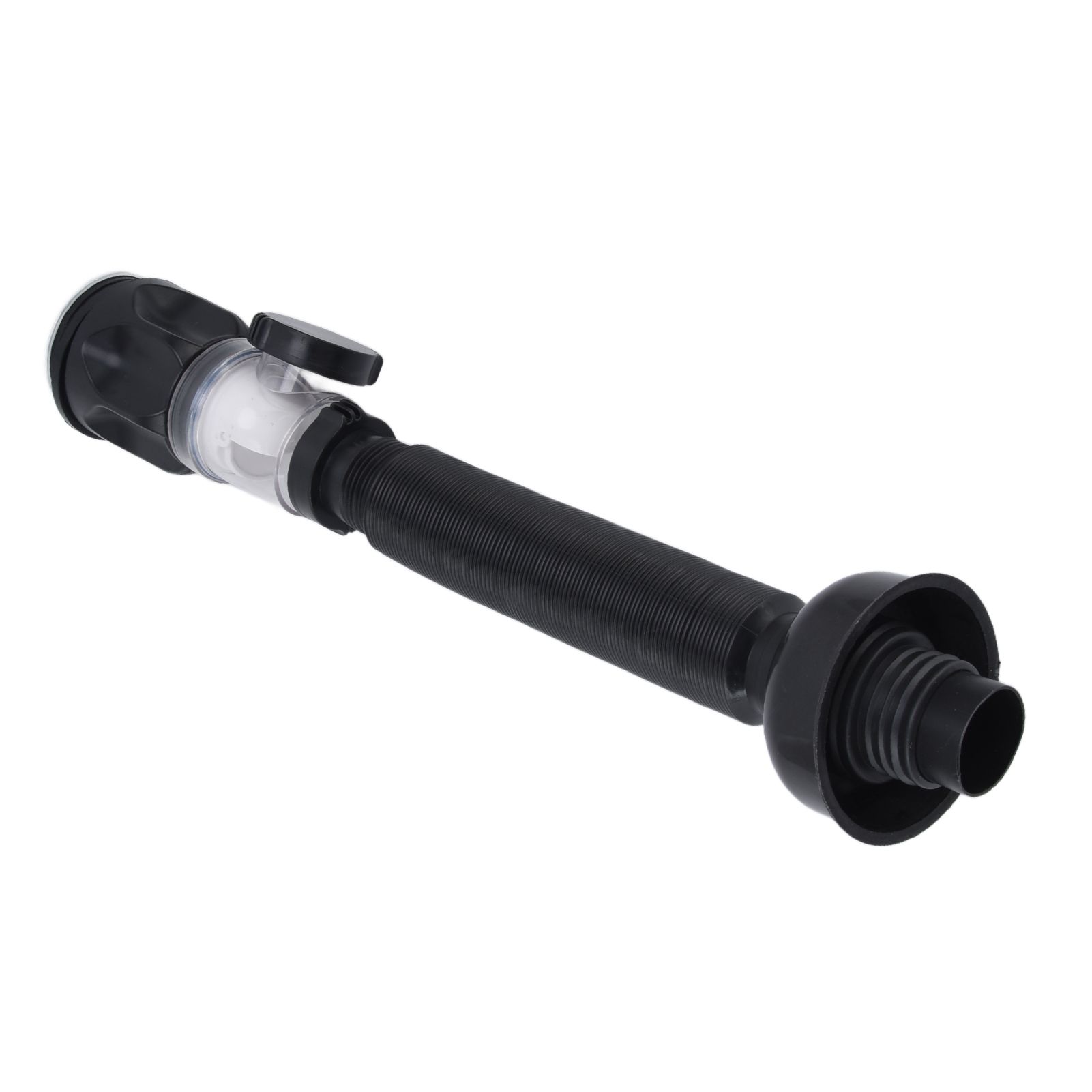 Basin Drain Pipe Wash Basin Sink Drain Hose Flexible PVC Water Pipe for Kitchen Bathroom BlackMulti Function with Bounce - Image 3