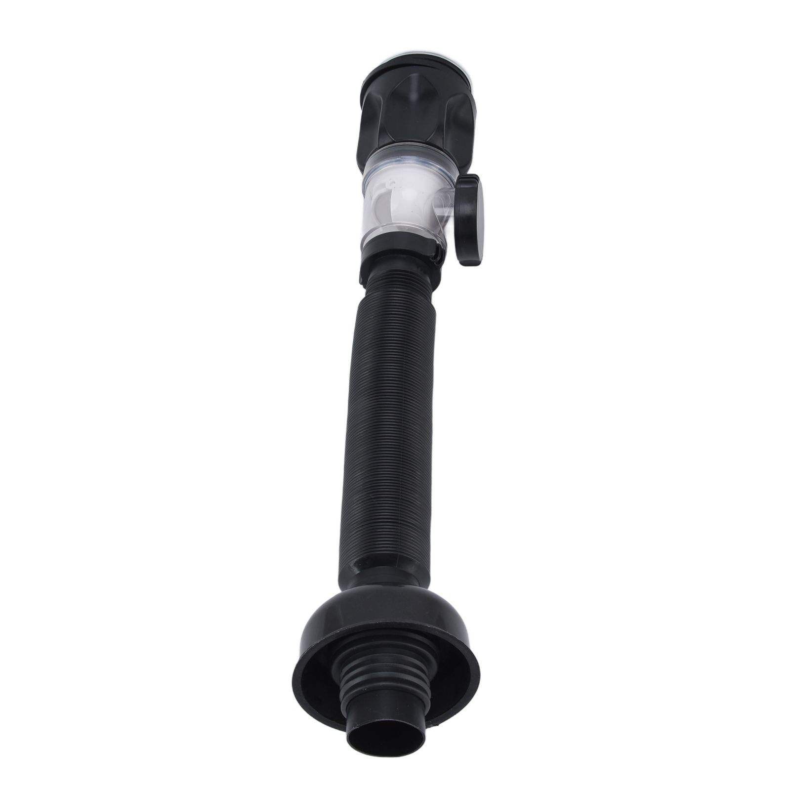 Basin Drain Pipe Wash Basin Sink Drain Hose Flexible PVC Water Pipe for Kitchen Bathroom BlackMulti Function with Bounce - Image 4