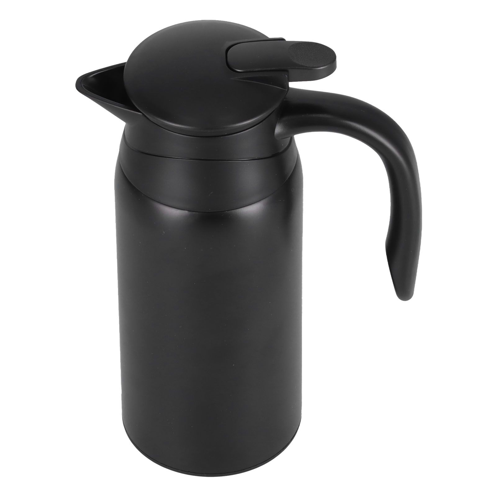 800ml Portable Electric Car Kettles Car Water Dispenser with White Base Silicone Sealing Ring Cover for Travel Boil WaterBlack - Image 8
