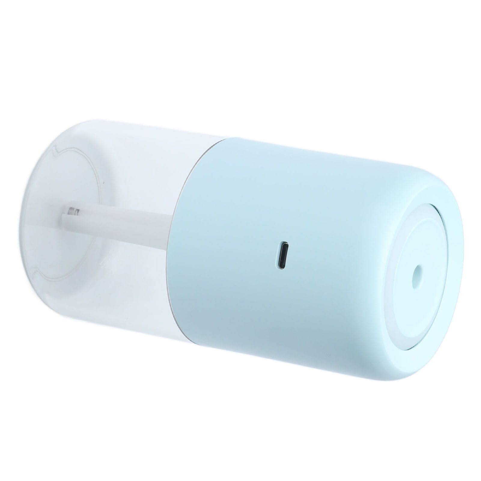 280ml Single Spray Humidifier Small Mist Quiet Operation with Warm Atmosphere Light for Car Home Office DesktopBlue - Image 3