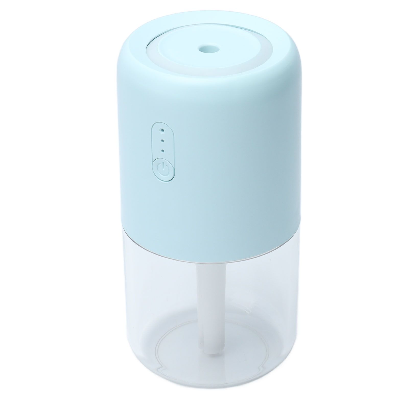 280ml Single Spray Humidifier Small Mist Quiet Operation with Warm Atmosphere Light for Car Home Office DesktopBlue - Image 5