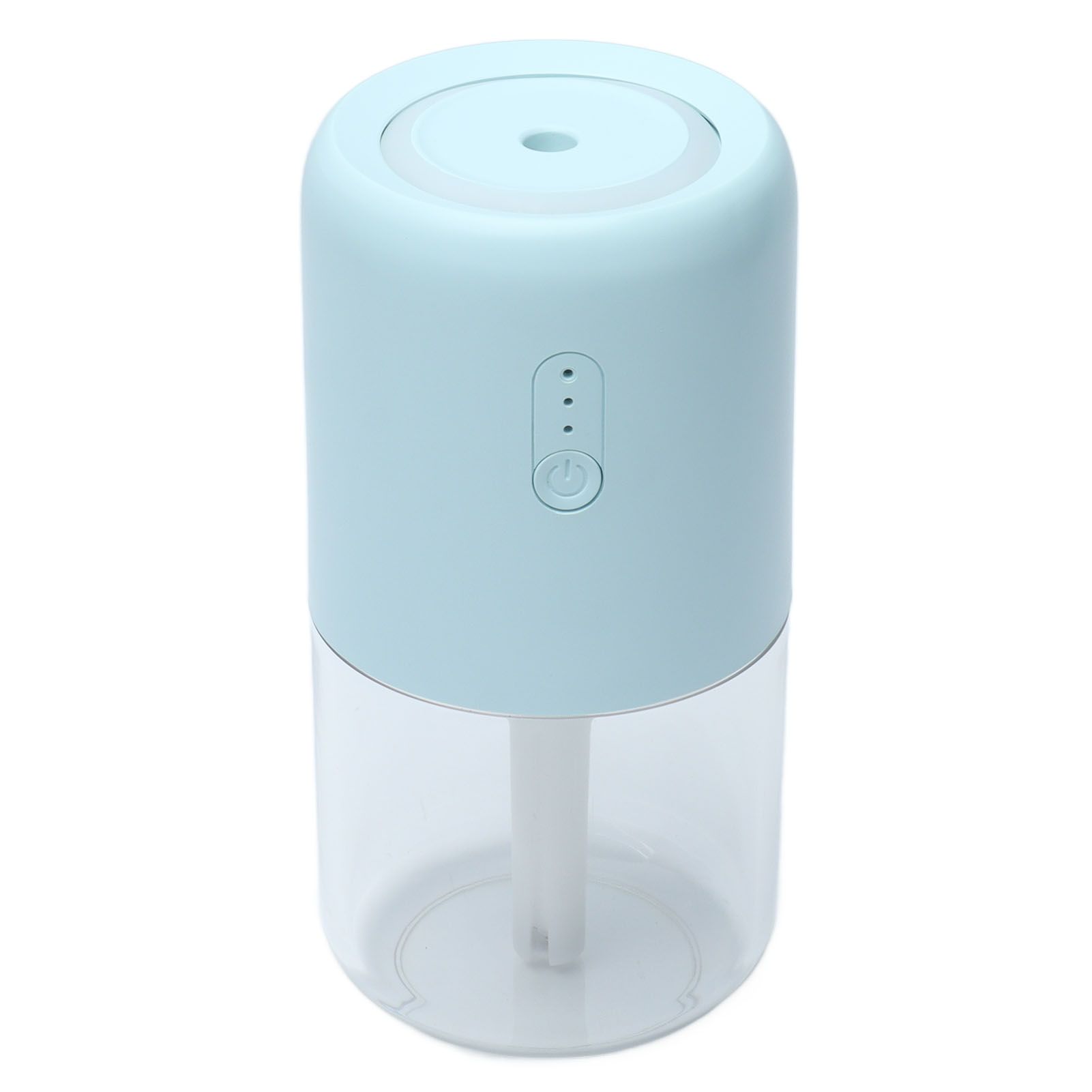 280ml Single Spray Humidifier Small Mist Quiet Operation with Warm Atmosphere Light for Car Home Office DesktopBlue - Image 8